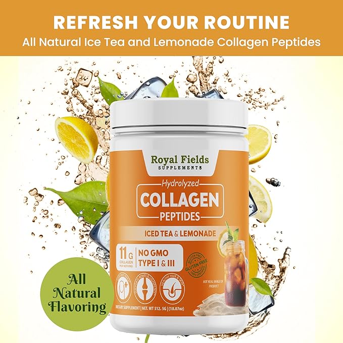 Collagen Peptides for Men & Women 1 & 3 Grass (41 Servings)