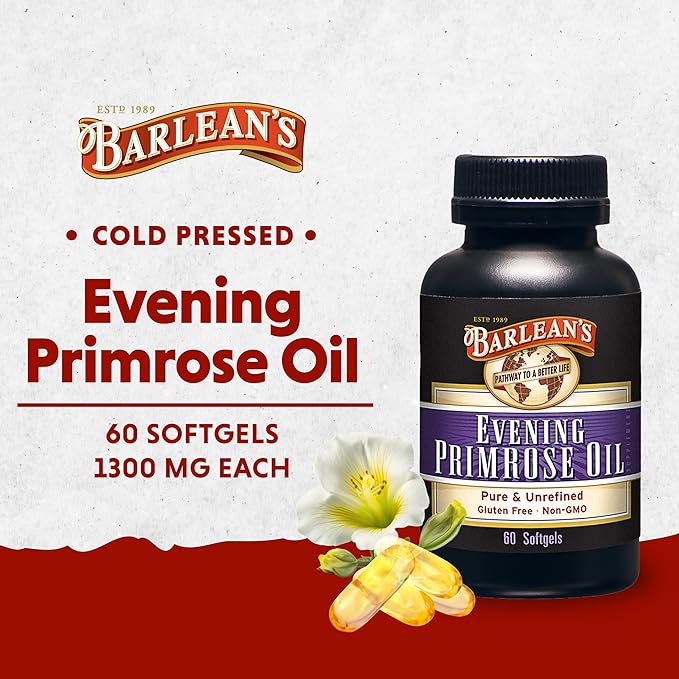 Barlean's Evening Primrose Oil Softgels 60-Softgels