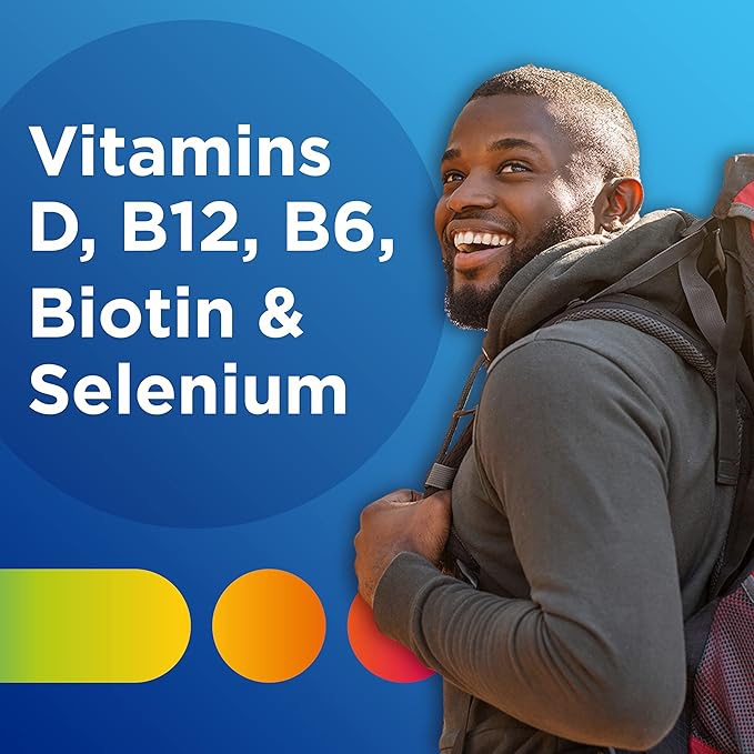 Centrum Multivitamin for Men, Multivitamin/Multimineral Supplement D3, B 250 Count