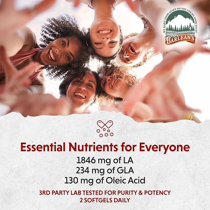Barlean's Evening Primrose Oil Softgels 60-Softgels