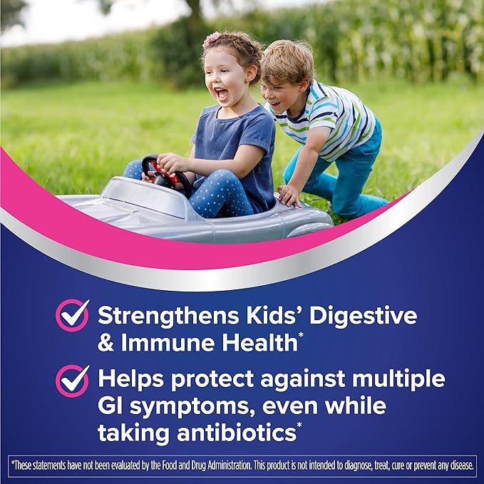 Florastor Kids Dual Action Probiotic Supplement, 20 Easy-to