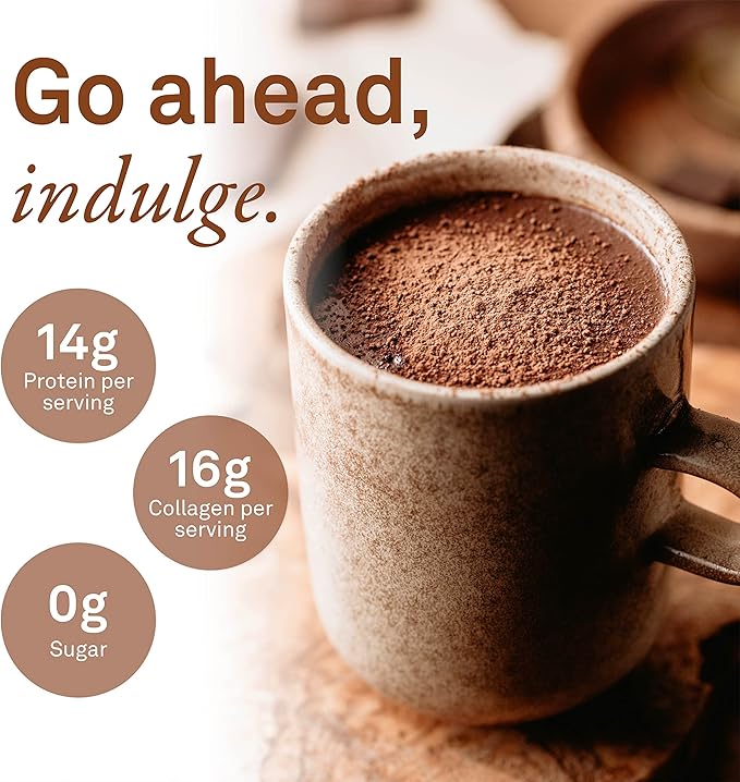 Organika Chocolate Enhanced Collagen 17.78 oz