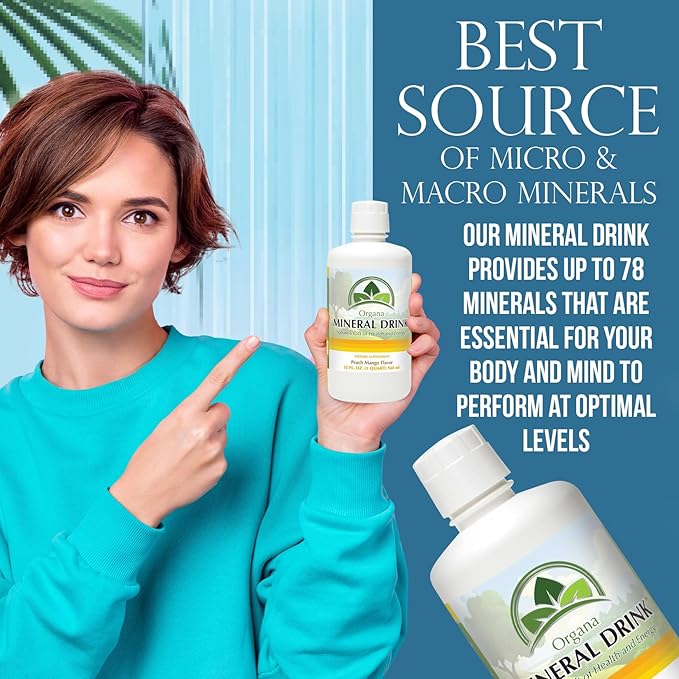 Organa Pure Plant Derived Trace Minerals Supplement