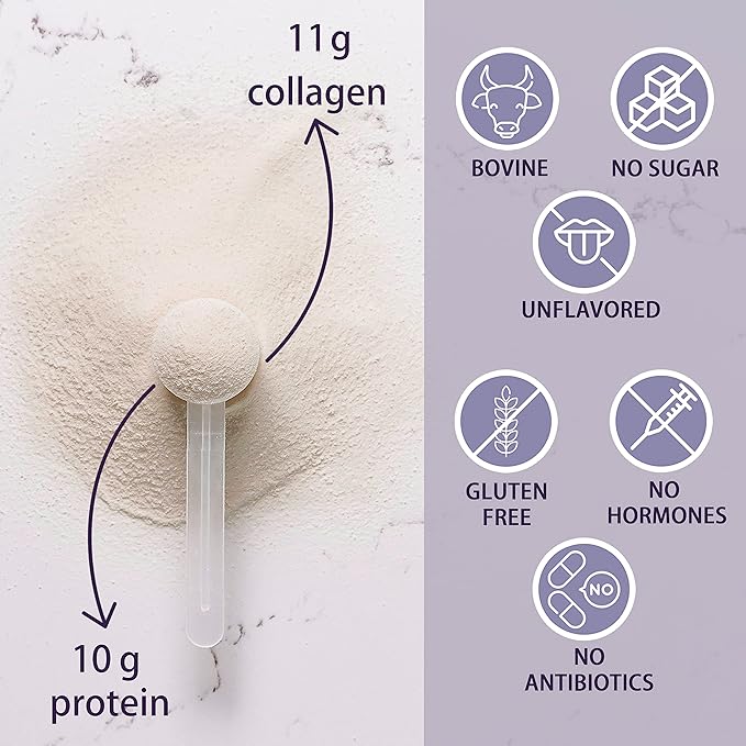 Collagen Peptides Powder for Women Hydrolyzed 1Lb