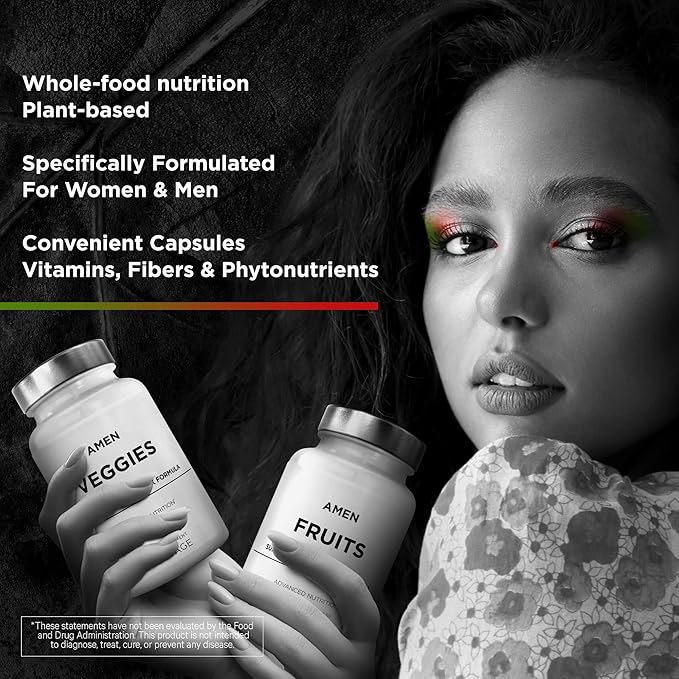 Amen Fruits + Veggies Vitamins Bundle, 180 ct