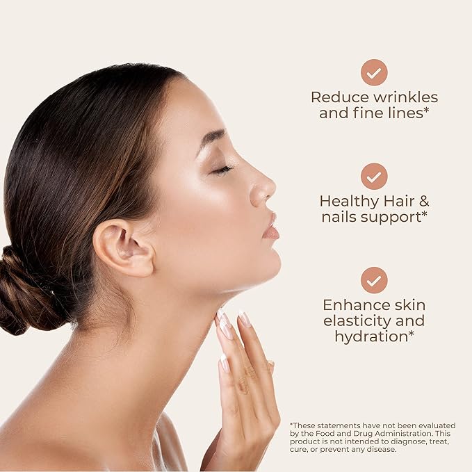 Collagen Peptides Powder with Hyaluronic Acid 16oz