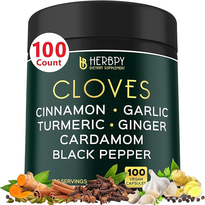 7in1 Clove Supplement Rich in Vitamins 100 Caps
