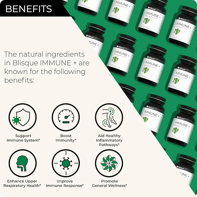 Blisque – Natural Immune Support Supplement 90 Capsules