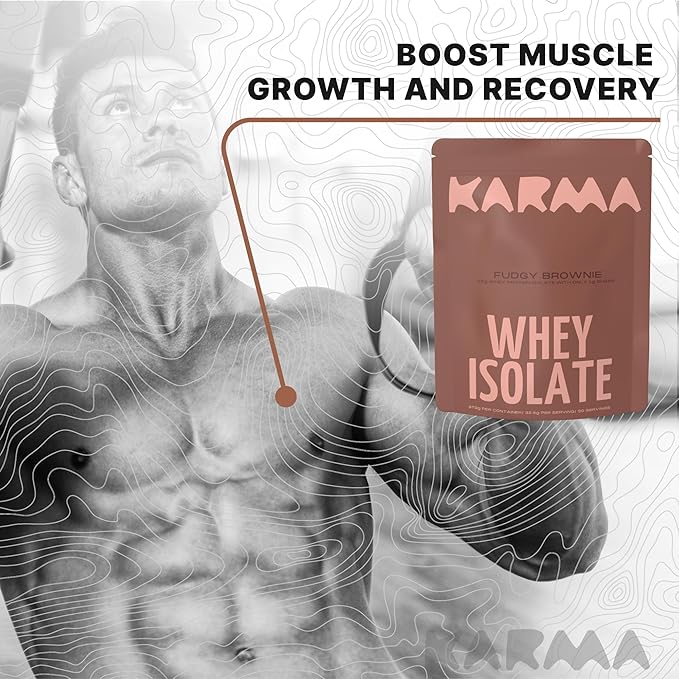 Whey Protein Powder 2LB 25g Protein 1g Sugar 30 Servings