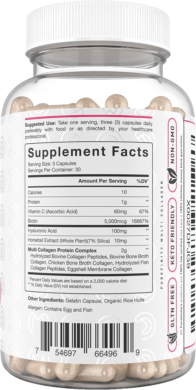Collagen Peptides Capsules (30 Day