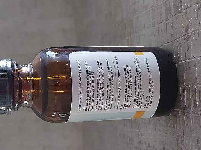 Why Not Natural Vitamin A Drops 10000 IU 1 oz