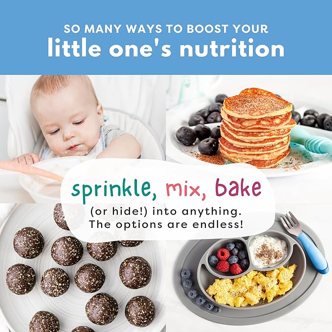 Superseed Organic Milled Chia, Flaxseed and Omega-3 DHA 6M+ Babies (7oz x 1 Pack)