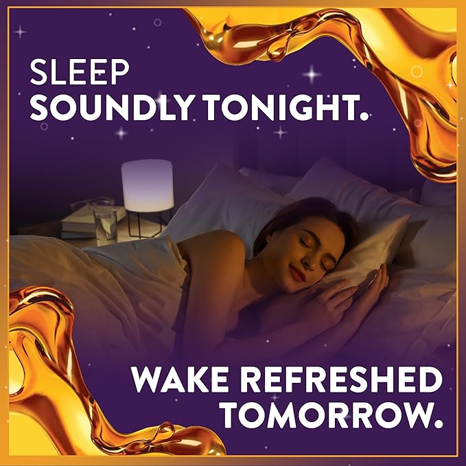 ZzzQuil, Nighttime Sleep Aid Liquid, Soothing 50mg Diphenhydramine No.1 Sleep 24 FL