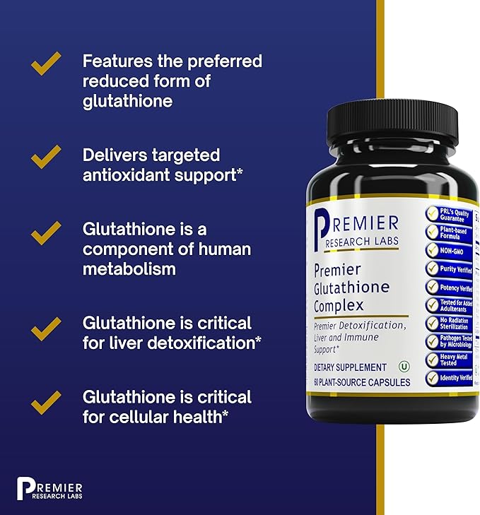 Premier Research Labs Glutathione Complex 60 Vegetarian