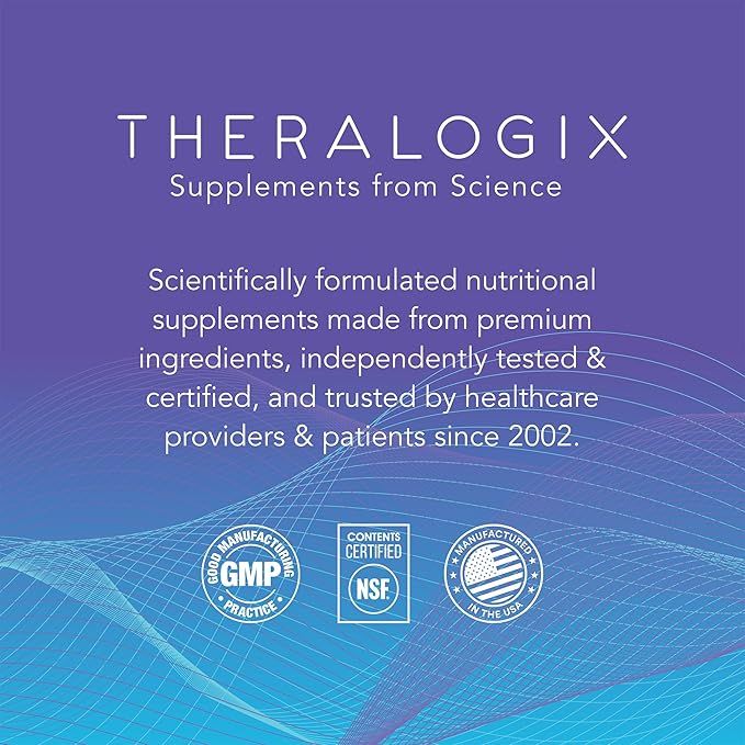 Theralogix TherOmega Omega-3 Fish Oil Supplement 700 mg 90 Softgels