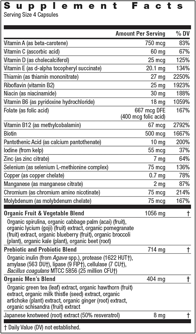Rainbow Light Multivitamin for Men, Vitamin 120 Tablets