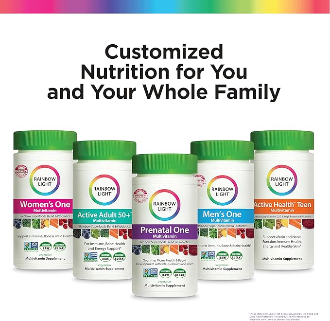 Rainbow Light Multivitamin for Men, Vitamin 120 Tablets