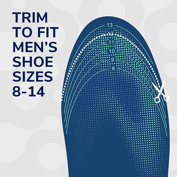 Dr. Scholl's 24-Hour Energy Multipurpose Insoles, 8-14, 1 1 Pair
