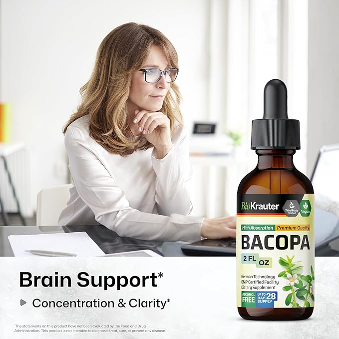 Bacopa Monnieri Tincture 2 Fl.Oz.