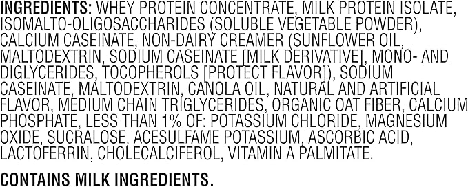 Muscle Milk Genuine Protein Powder, Banana 1.93 Pounds, 12 Servings, 32g Protein, 4g Sugar,