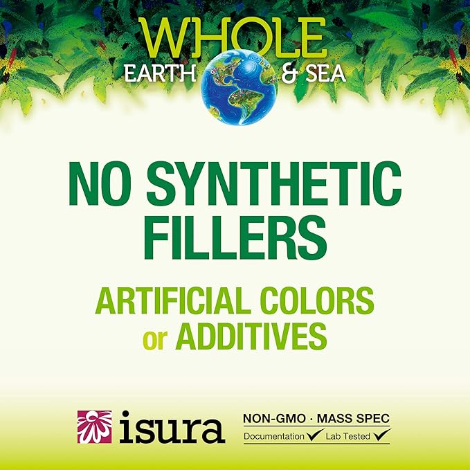 Natural Factors Whole Earth & Sea Mens 50 +l Multivitamin & Mineral 120 Tabs