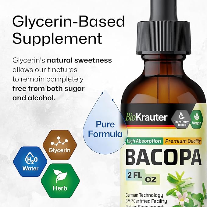 Bacopa Monnieri Tincture 2 Fl.Oz.