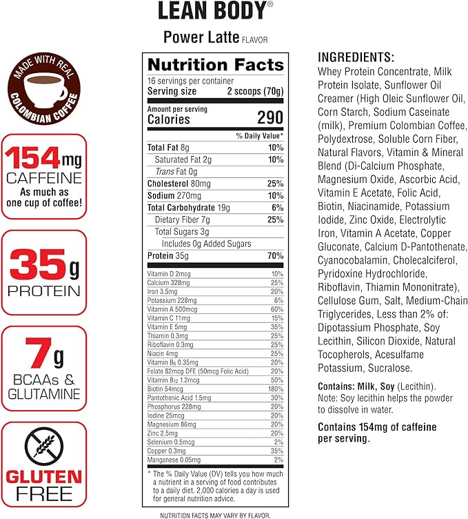 Labrada Lean Body MRP with Premium (154mg of 2.47LB Tub