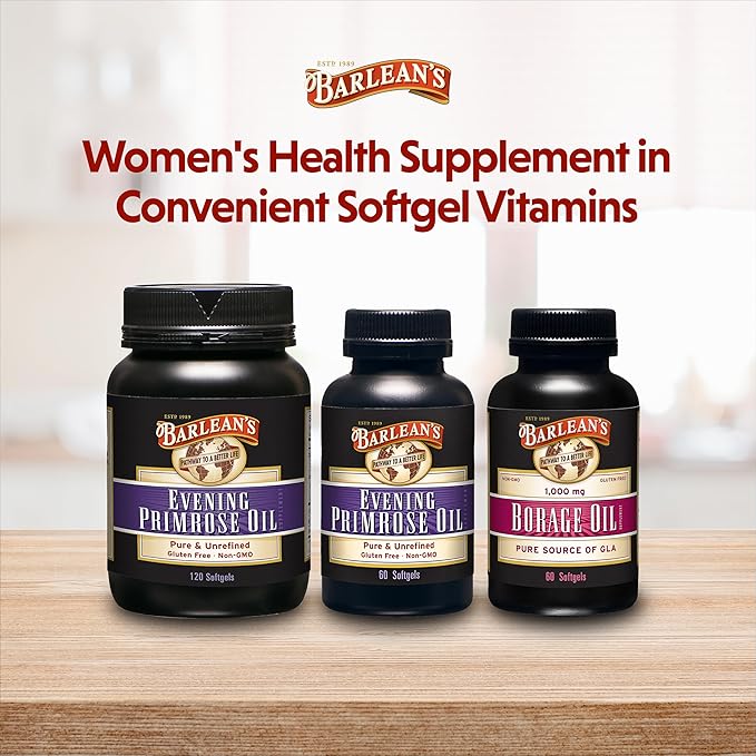 Barlean's Evening Primrose Oil Softgels 60-Softgels