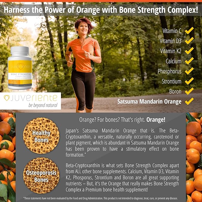 Bone Strength Complex/A dietary therapy of D3, K2, K2, calcium, 90 capsules 30 days