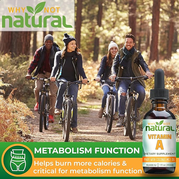 Why Not Natural Vitamin A Drops 10000 IU 1 oz