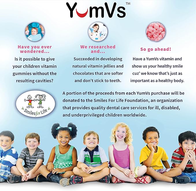 YUM-V'S YumVs Multivitamin Gummies 60 Count