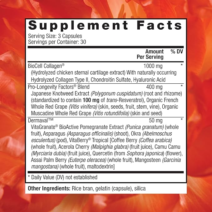 Reserveage, Ultra Collagen Booster, Skin Supplement, 90 Capsules