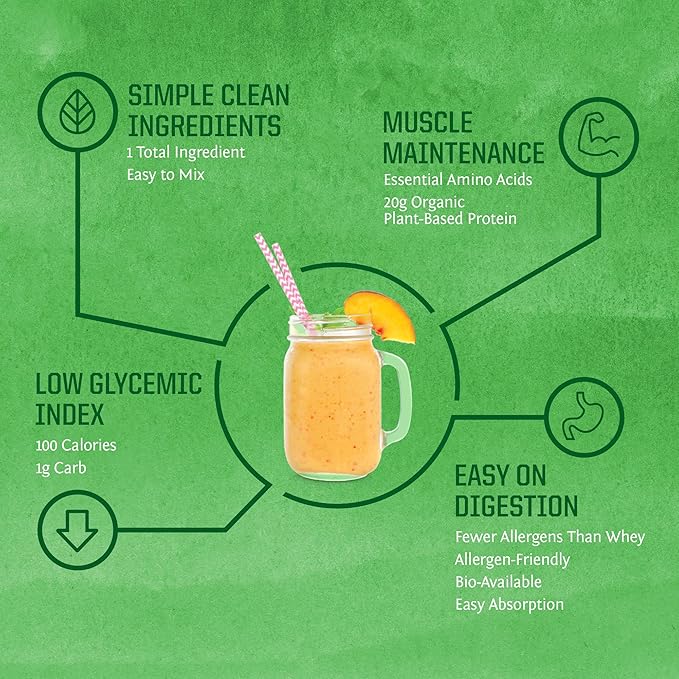 Brown Rice Protein Powder with Bcaa 750g by