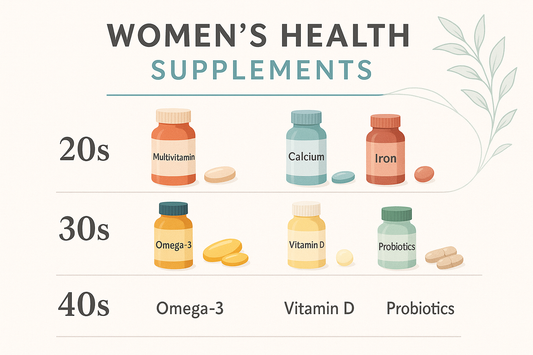 Best Supplements for Women’s Health at Every Age