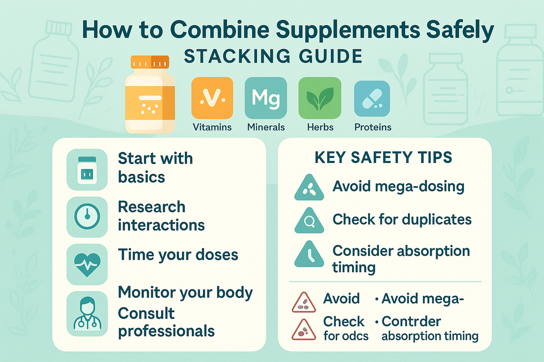 How to Combine Supplements Safely (Stacking Guide)