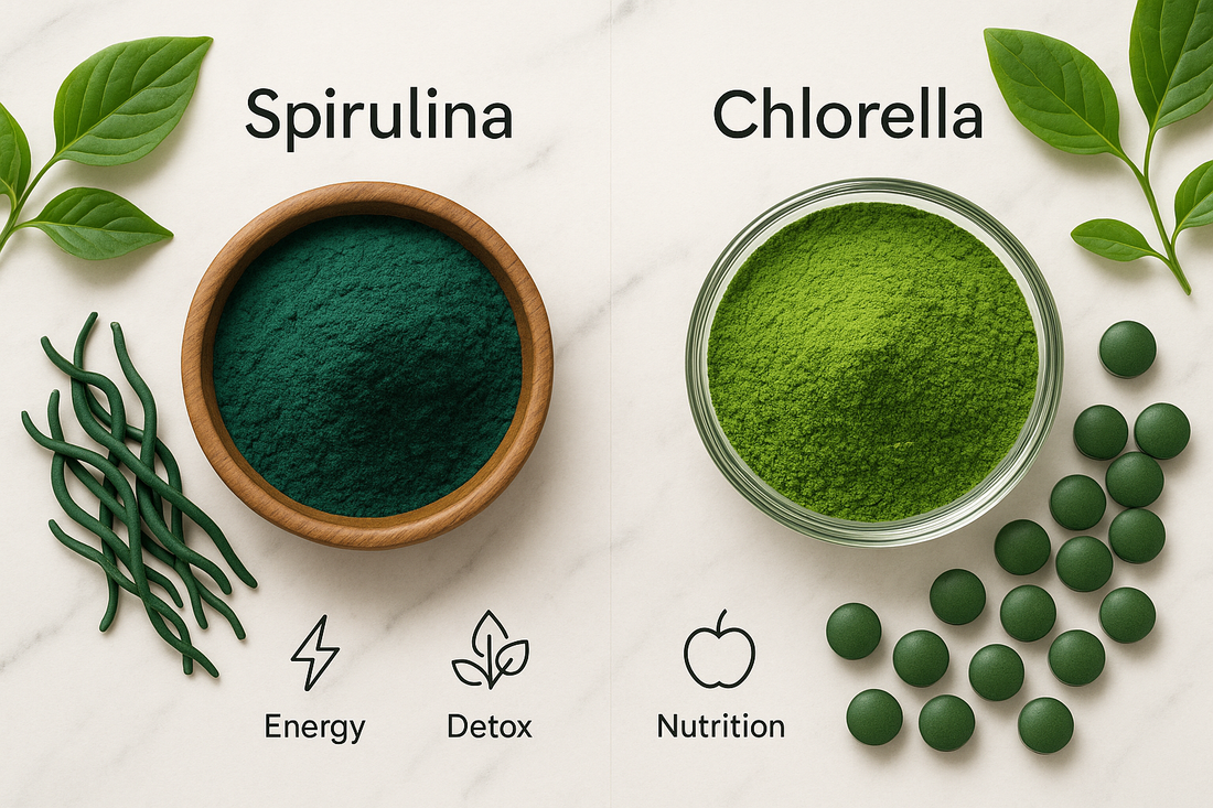 Spirulina and Chlorella: Algae Superfoods Explained