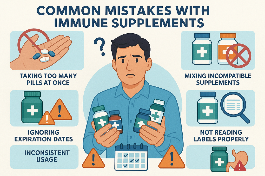 Top Mistakes People Make with Immune Supplements