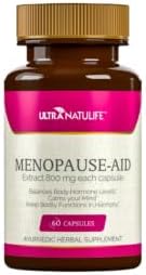 Ultra Natulife Women's Multivitamin 50+ – Menopause Support & Energy Boost with Omega-3, Vitamin D3, and B12 for Bone & Heart Health. Mint-essenced, Non-GMO, 60 Vegan Capsules.