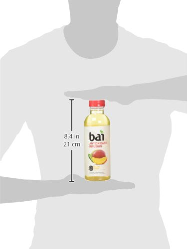 Bai5, 10 calorie Malawi Mango, 100% Natural, Antioxidant Infused Beverage, 18 Fl Oz