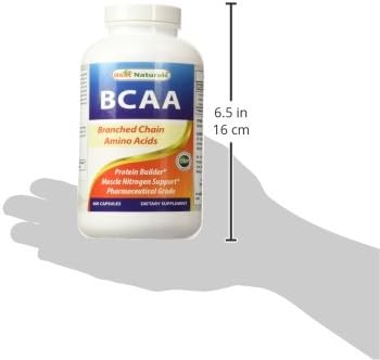 Best Naturals BCAA Branch Chain Amino 3200mg per 400 Capsules 100% Pure