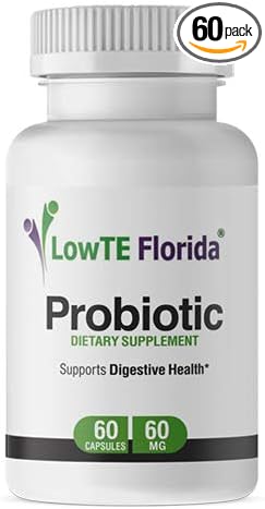 LowTE Florida® Probiotic Supplement 60 Capsules, 60mg, Probiotics