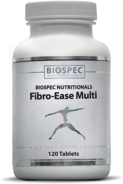 Fibro-Ease Multi - Contains Essential Vitamins & Minerals - Support Energy Production & General Health (120 Capsules)