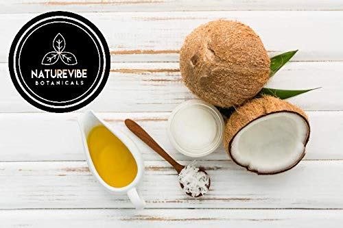 Naturevibe Botanicals Fractionated Coconut Oil 32 Ounces 100% Pure