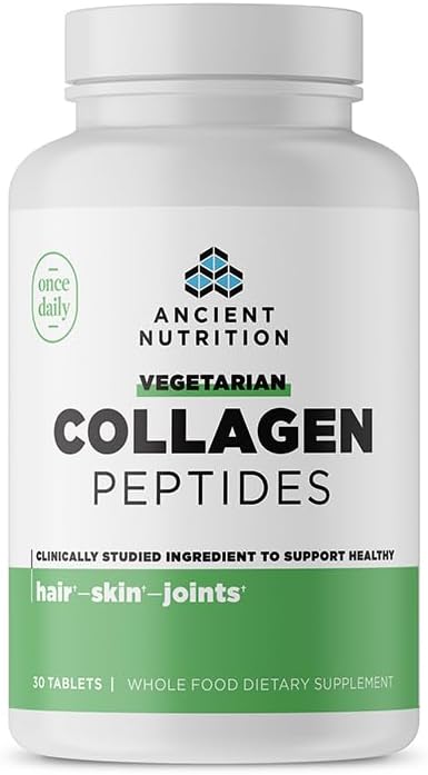 Ancient Nutrition Vegetarian Collagen Peptides, Collagen 30 Count
