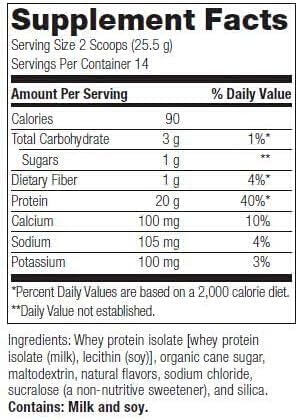 Bariatric Advantage High Protein Supplement Mix 20 g 14 Servings