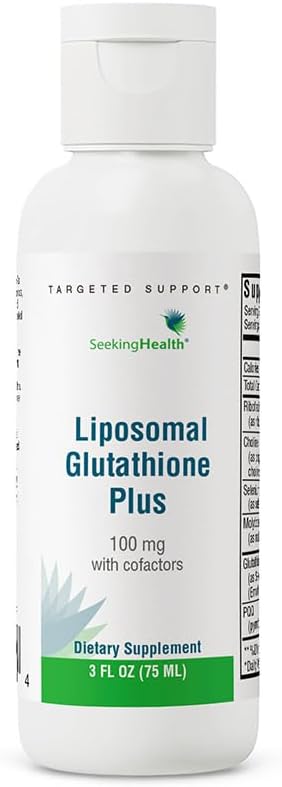 Seeking Health Liposomal Glutathione Plus 3 oz (15 Servings)