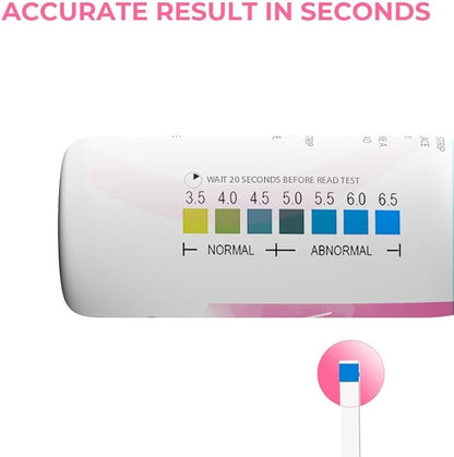 Natureland Vaginal Health pH Test Strips, (40 Strips)
