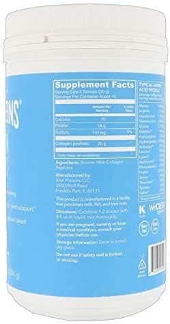 Vital Proteins, Unflavored Collagen Peptides, 20