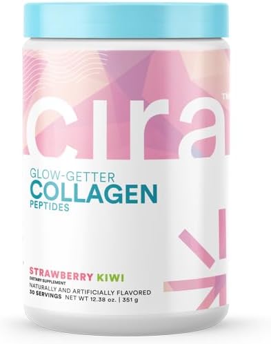 Cira Glow-Getter Collagen Peptides Powder for Women 30 Servings,