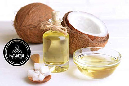 Naturevibe Botanicals Fractionated Coconut Oil 32 Ounces 100% Pure